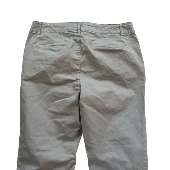 LOFT Women's Size 4 The‎ Slim Chino Pant Sky Light Blue 97% Cotton Straight Leg - Picture 4 of 8